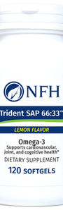 Trident SAP 66:33 Lemon 120 Softgels