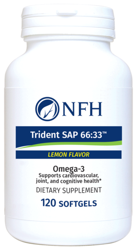 Trident SAP 66:33 Lemon 120 Softgels