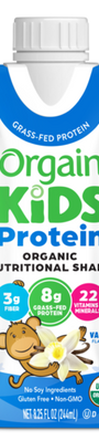 Kids Protein Organic Nutrition Shake Vanilla Single Serving Pack