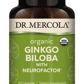 Organic Ginkgo Biloba 30 Capsules