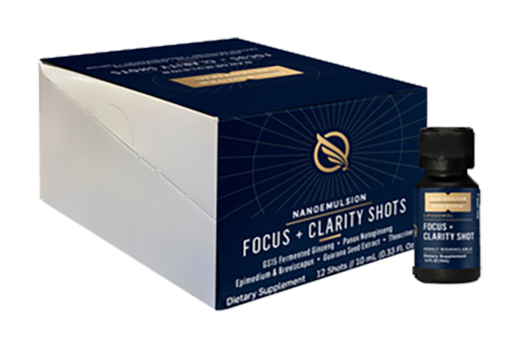 Focus + Clarity Shot 0.33 fl oz - 12 Shots