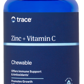 Zinc + Vitamin C Chewable Raspberry Flavor 60 Chewable Wafers
