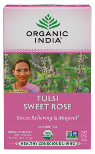 Tulsi Sweet Rose 18 Bags