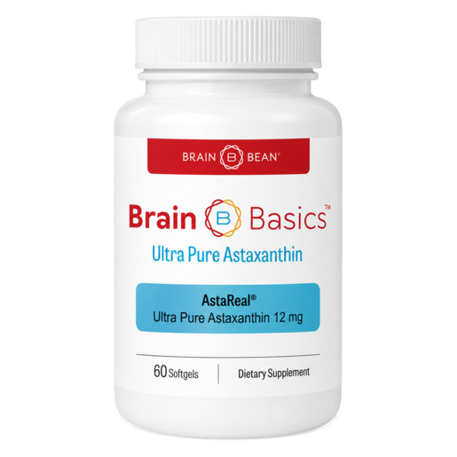 Brain Basics Ultra Pure Astaxanthin 60 Softgels