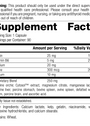 Min-Chex®, 90 Capsules, Rev 11 Supplement Facts