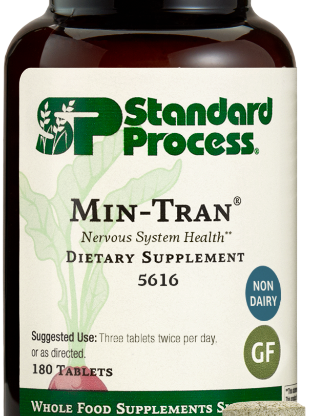 Min-Tran bottle