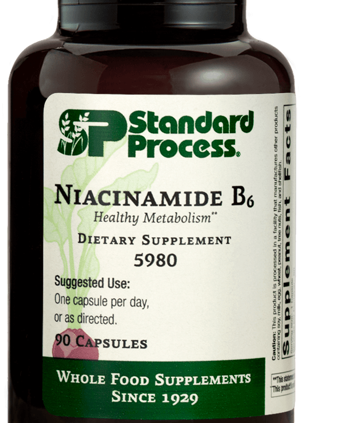 Niacinamide B6, 90 Capsules