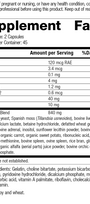 Senaplex®, 90 Capsules, Rev 04 Supplement Facts