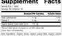 Spanish Black Radish, 20 Tablets, Rev 01 Supplement Label