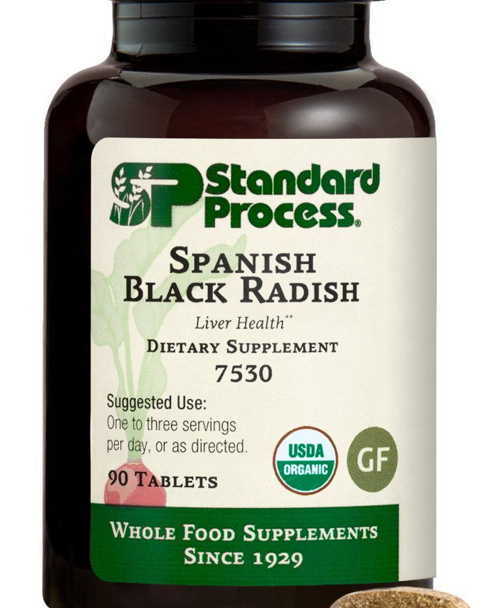 Spanish Black Radish, 90 Tablets