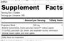 Zypan®, 330 Tablets, Rev 01 Supplement Facts