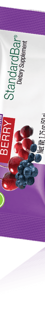 StandardBar®-Berry, 18 1.75 oz. (50 g) Bars
