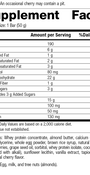 StandardBar®-Cocoa Cherry, Rev 07 Supplement Facts