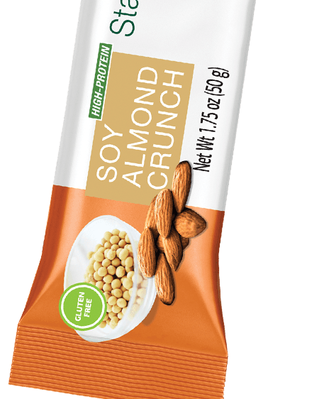 StandardBar®-Soy Almond Crunch, 18 1.75 oz. (50 g) Bars
