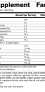 StandardBar®-Soy Almond Crunch, Rev 08 Supplement Facts
