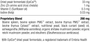 A1660 Canine Immune System Support, 110 g, Rev 01 Supplement Facts