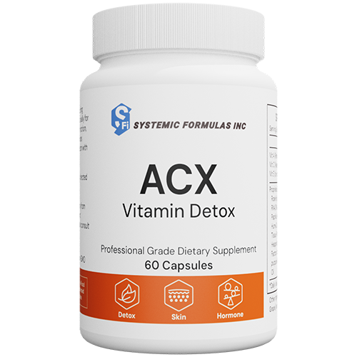 Systemic Formulas ACX – Advanced Cellular Recovery & Immune Support, 60ct