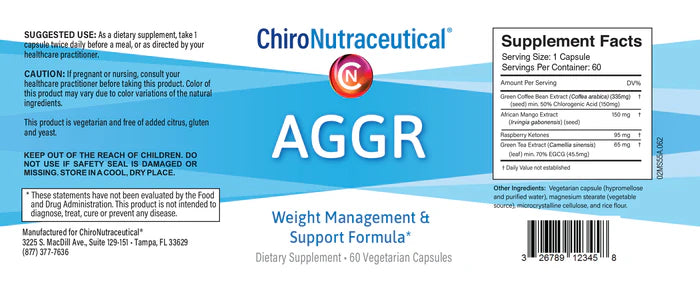 AGGR – Weight Management &amp; Metabolism Support