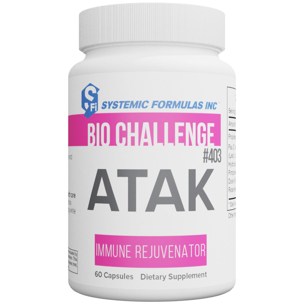 Systemic Formulas ATAK – Immune Rejuvenator – Advanced Immune System Support | 60 Capsules