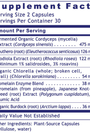 AdrenaVen 60 Capsules Supplement Facts