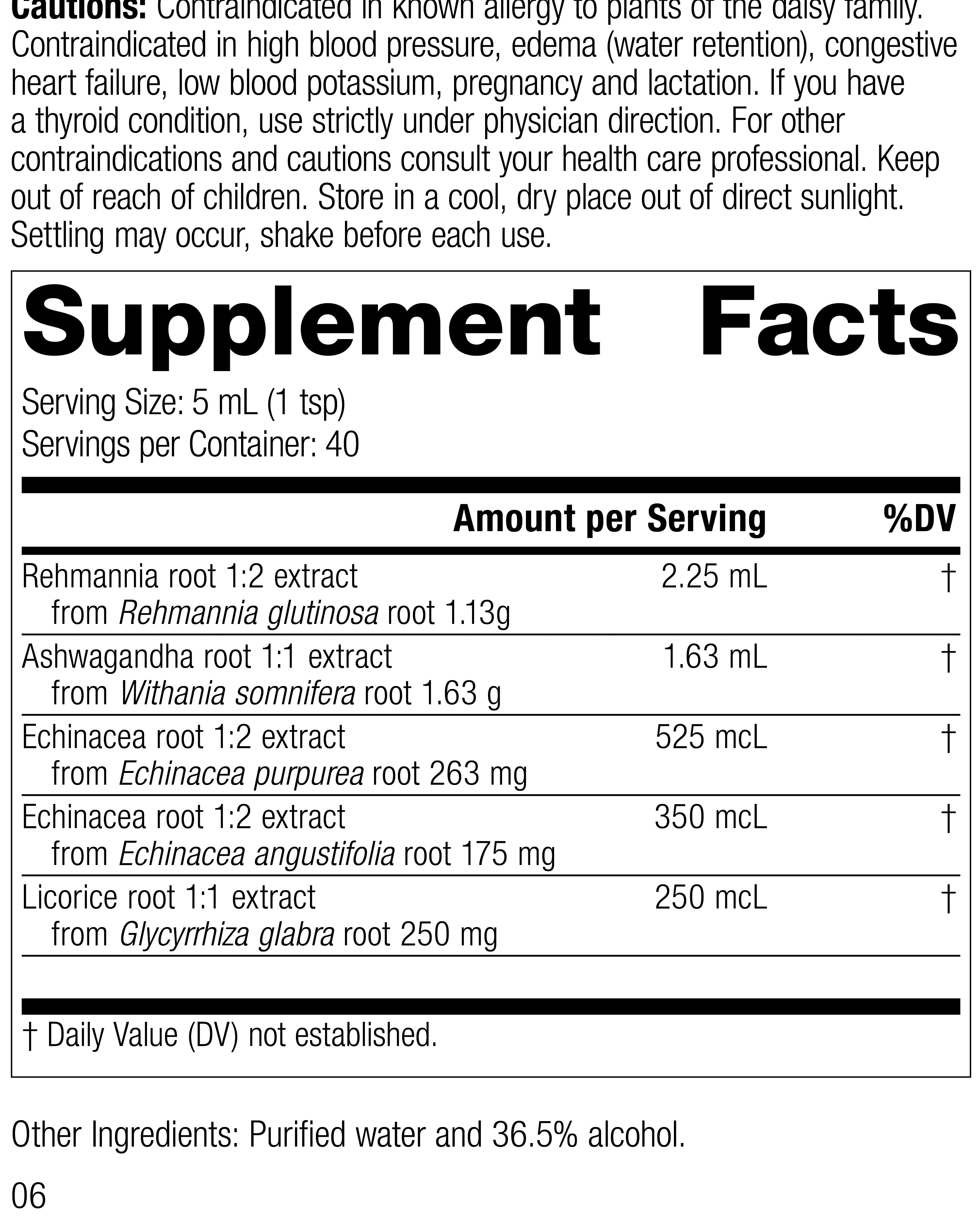 Adrenal Tonic Phytosynergist® 200mL