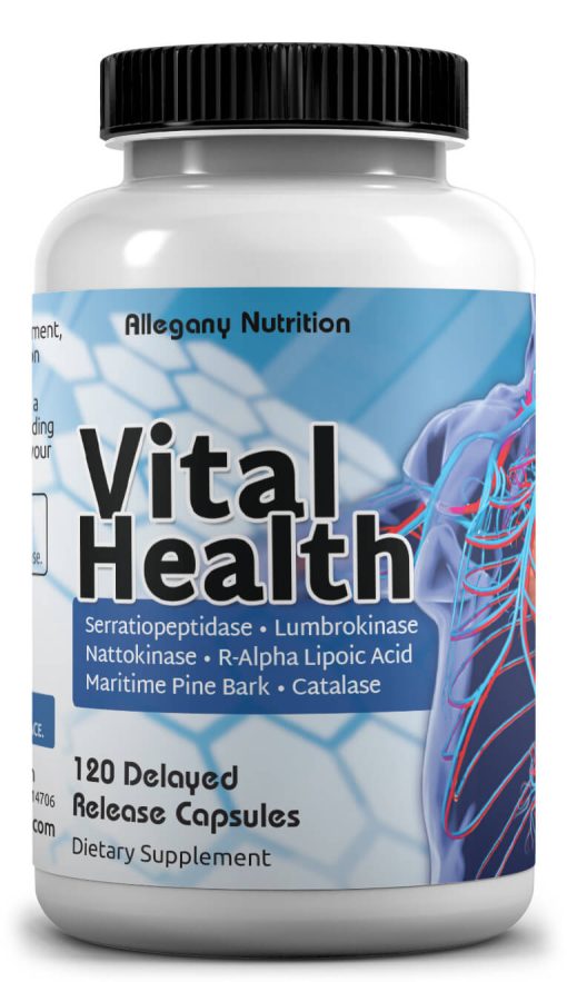 Allegany Vital Health — Natural Full-Spectrum Wellness Formula (90 Capsules)