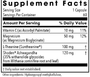 Ashwagandha Plus 60 Capsules Supplement Facts