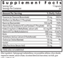 B-Complex + 5 mg L-Methylfolate 30 Capsules Supplement Facts