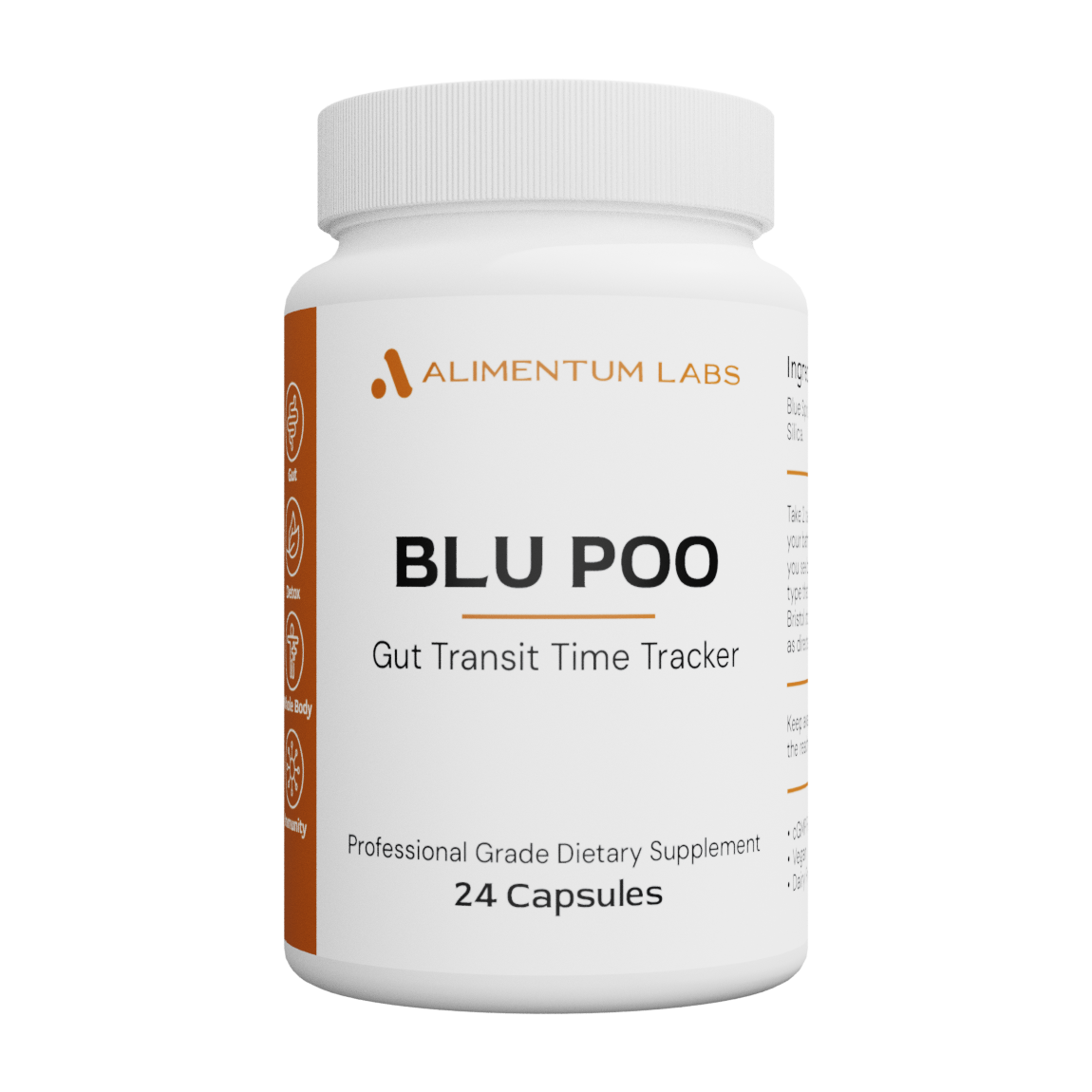 Alimentum Labs BLUE Poo – Gut Transit Time Tracker for Digestive Health