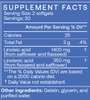 Balance Oil 60 Softgels Supplement Facts
