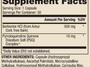 Berberine with MicroPQQ Advanced 30 Capsules Supplement Facts