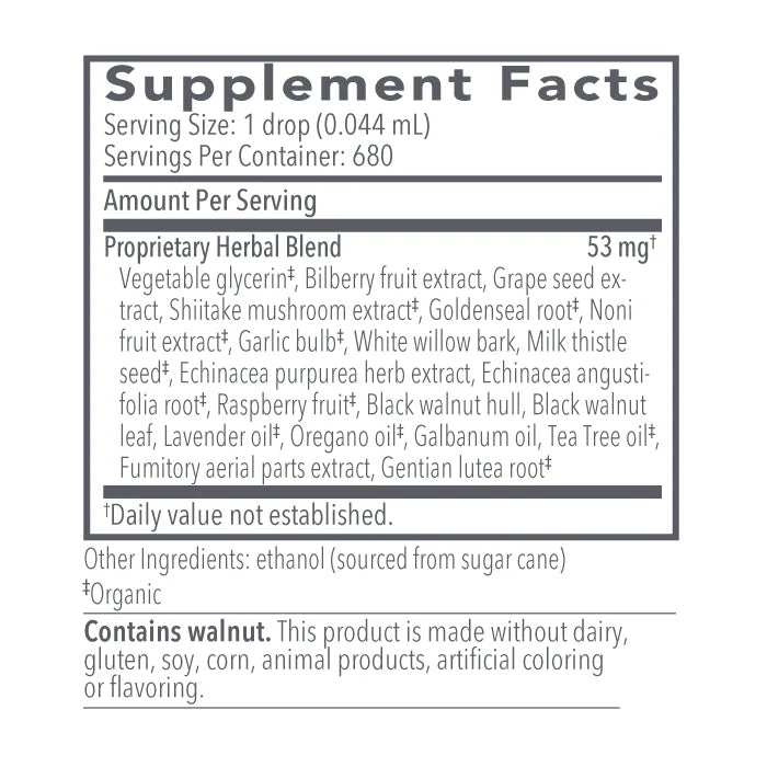CellCore Biocidin® Liquid, 1fl oz