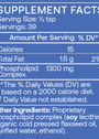PC Liquid 4 fl oz Supplement Facts