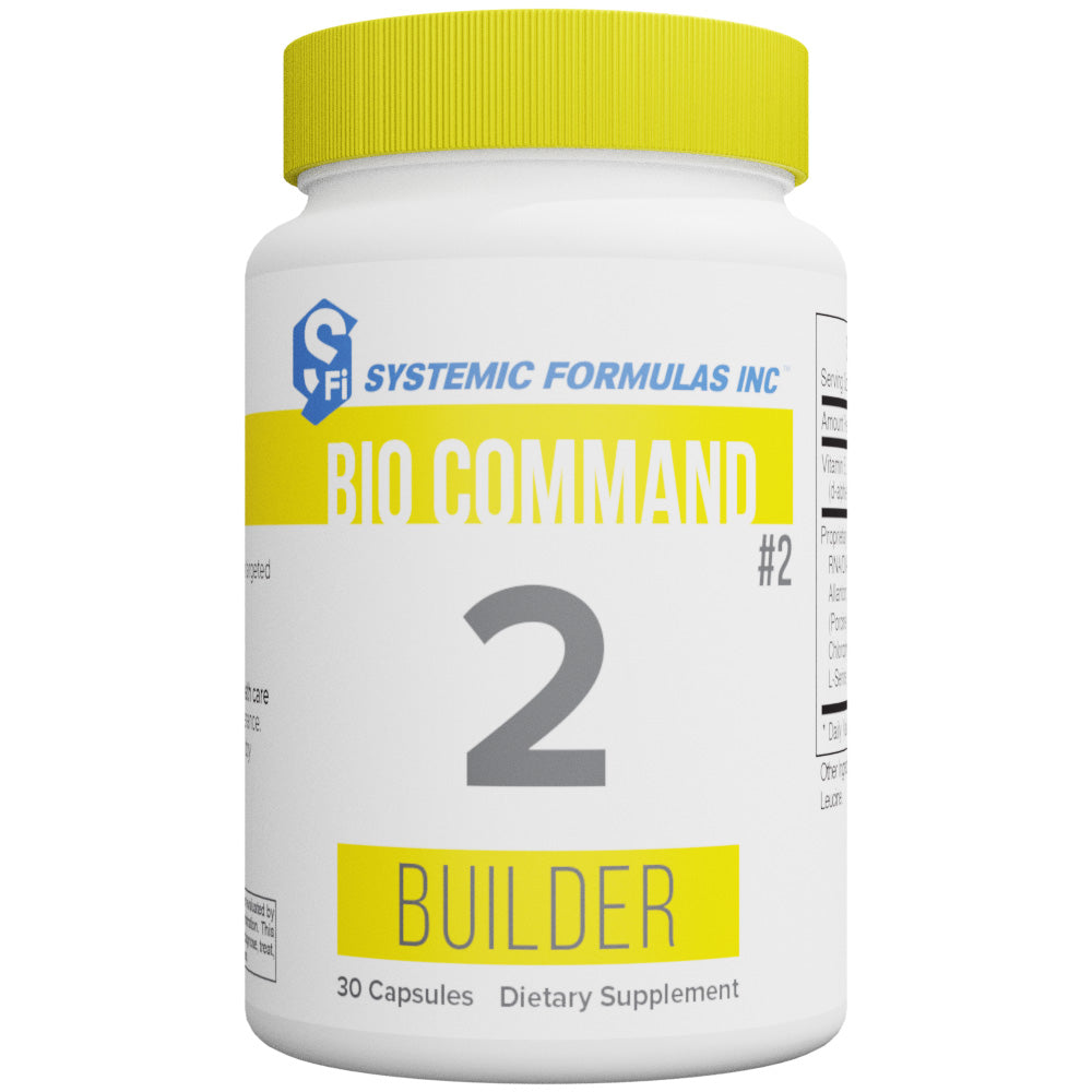 Systemic Formulas Builder-2 – Cellular Repair & Regeneration Support (30 Capsules)