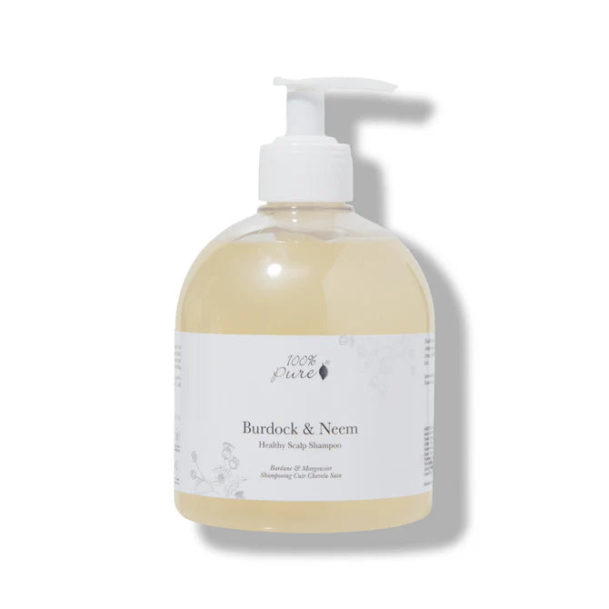 100% Pure Burdock & Neem Shampoo – Natural Hair Cleansing & Scalp Nourishment