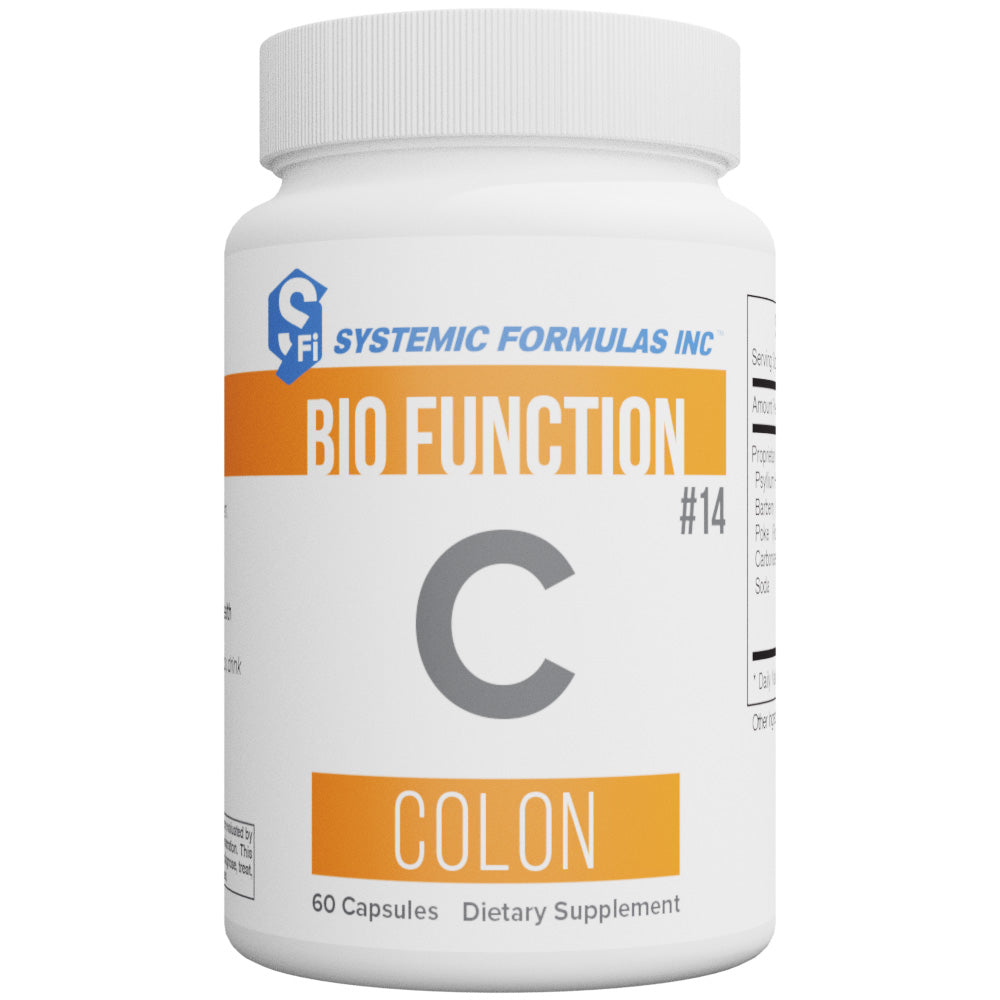 Systemic Formulas C-Colon – Gentle Colon & Bowel Support, 60 Capsules