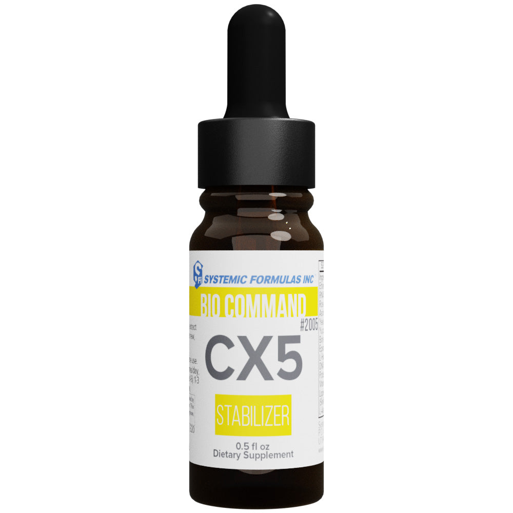 Systemic Formulas CX5 Liquid – Natural Mood Stabilizer & Stress Support for Emotional Balance