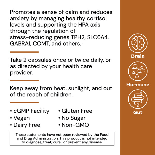 Alimentum Labs CalmGenic 60 Capsules