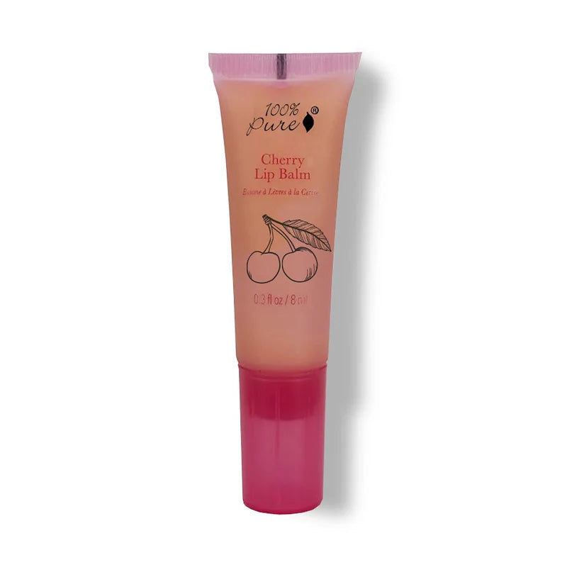 Natural Cherry Lip Balm | Herbal Moisturizing Lip Care & Protection