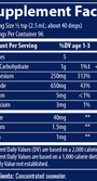 ConcenTrace® Trace Mineral Drops 8 fl oz Supplement Facts