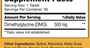 DMG 90 Tablets Supplement Facts