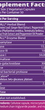 Digest-ALL 100 Capsules Supplement Facts