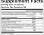 Eskaloft Neuro+ 60 Capsules Supplement Facts