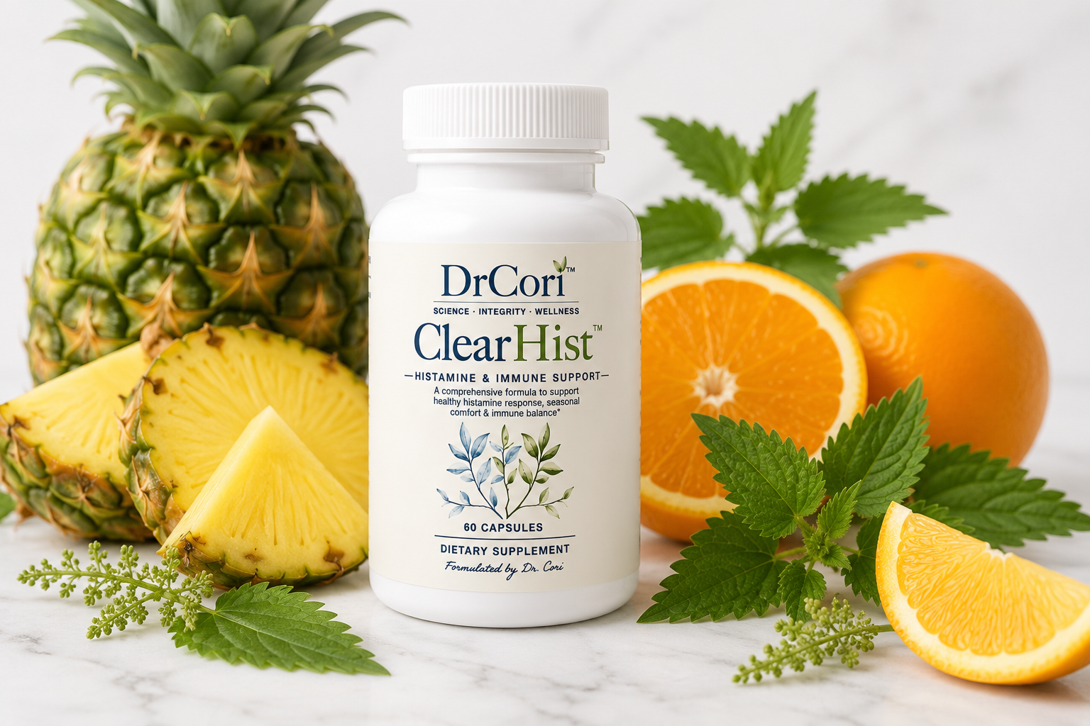 Dr.Cori ClearHist™ - Daily Support for a Healthy Histamine Response & Immune Balance, 60ct