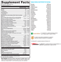 FIT Lean Food Complete Dutch Chocolate 10 Servings Supplement Facts