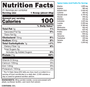 FIT Whey for Sport Cocoa 21 Servings Supplement Facts