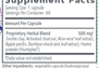G.I. Detox+ 60 Capsules Supplement Facts