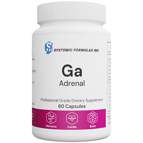 Systemic Formulas GA Adrenal – Advanced Adrenal Support & Energy Formula