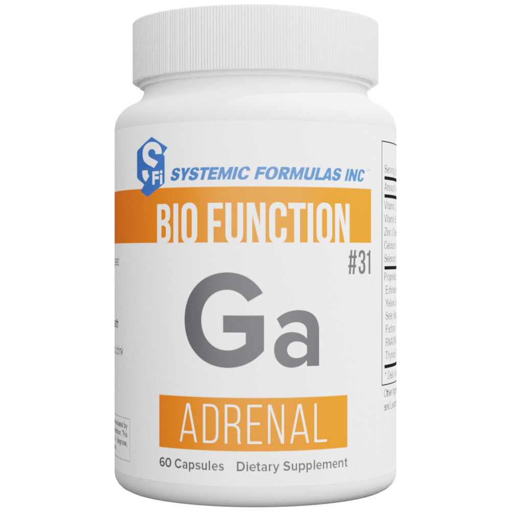 Systemic Formulas GA Adrenal – Advanced Adrenal Support & Energy Formula