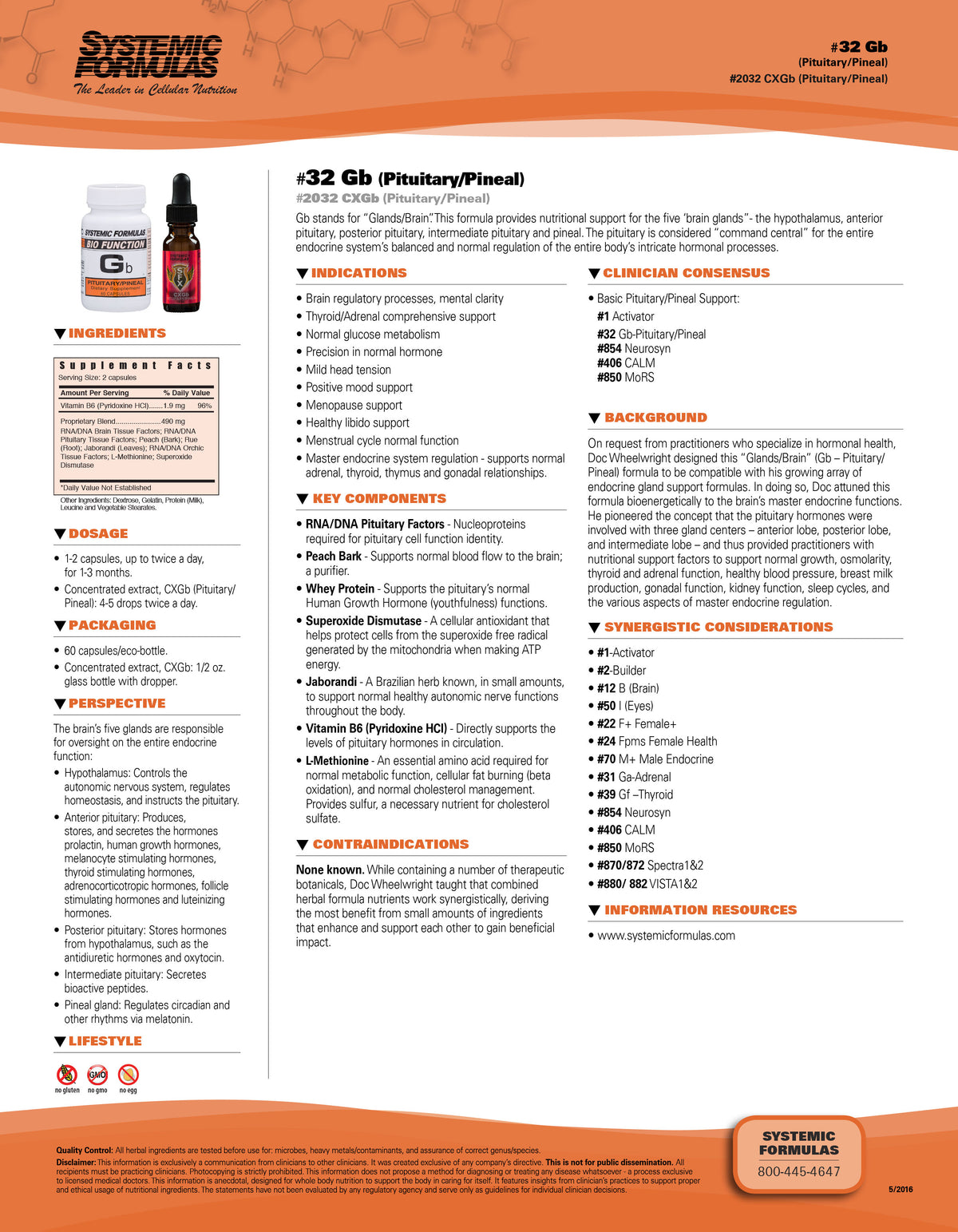 Systemic Formulas Website Buy Systemic Formulas GB Pituitary – Natural Pituitary & Hormone ...